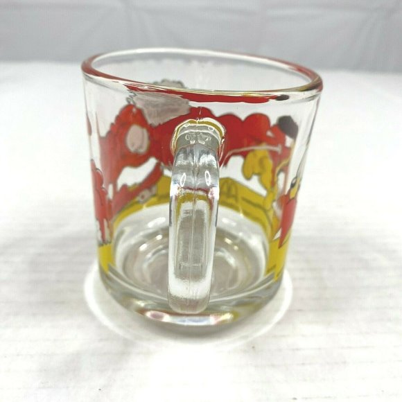 Vintage McDonalds Garfield Glass Coffee Mug Cup Jim Davis 1978 Collectible 1970s - Picture 4 of 7